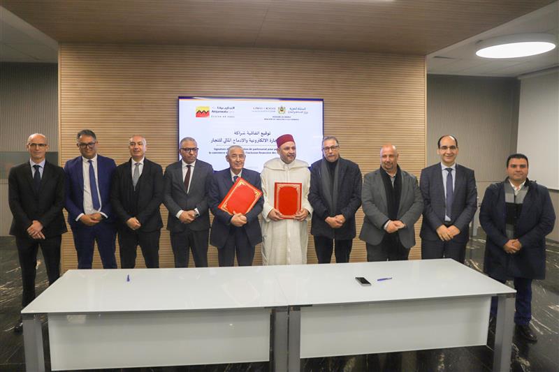 signature de convention e-commerce